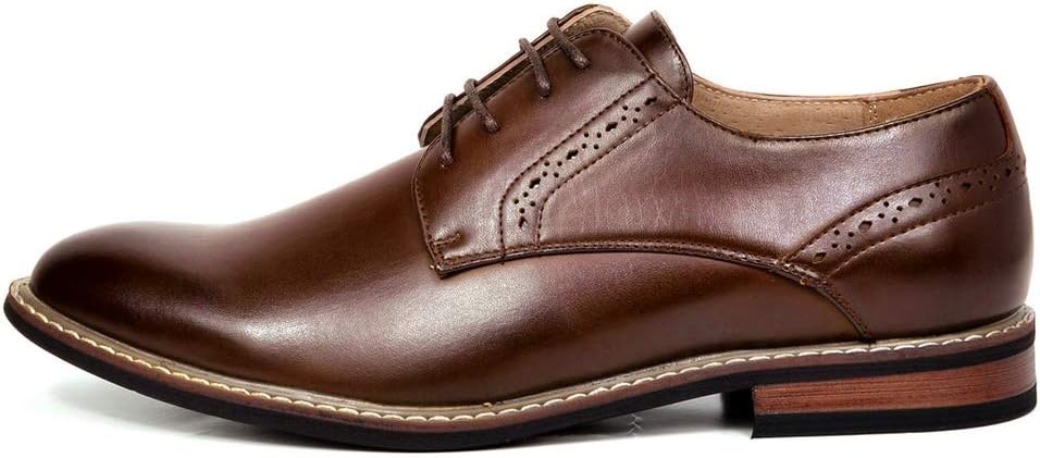 image:imageBruno Marc Mens Dress Classic Comfort Oxfords ShoesDark Brown
