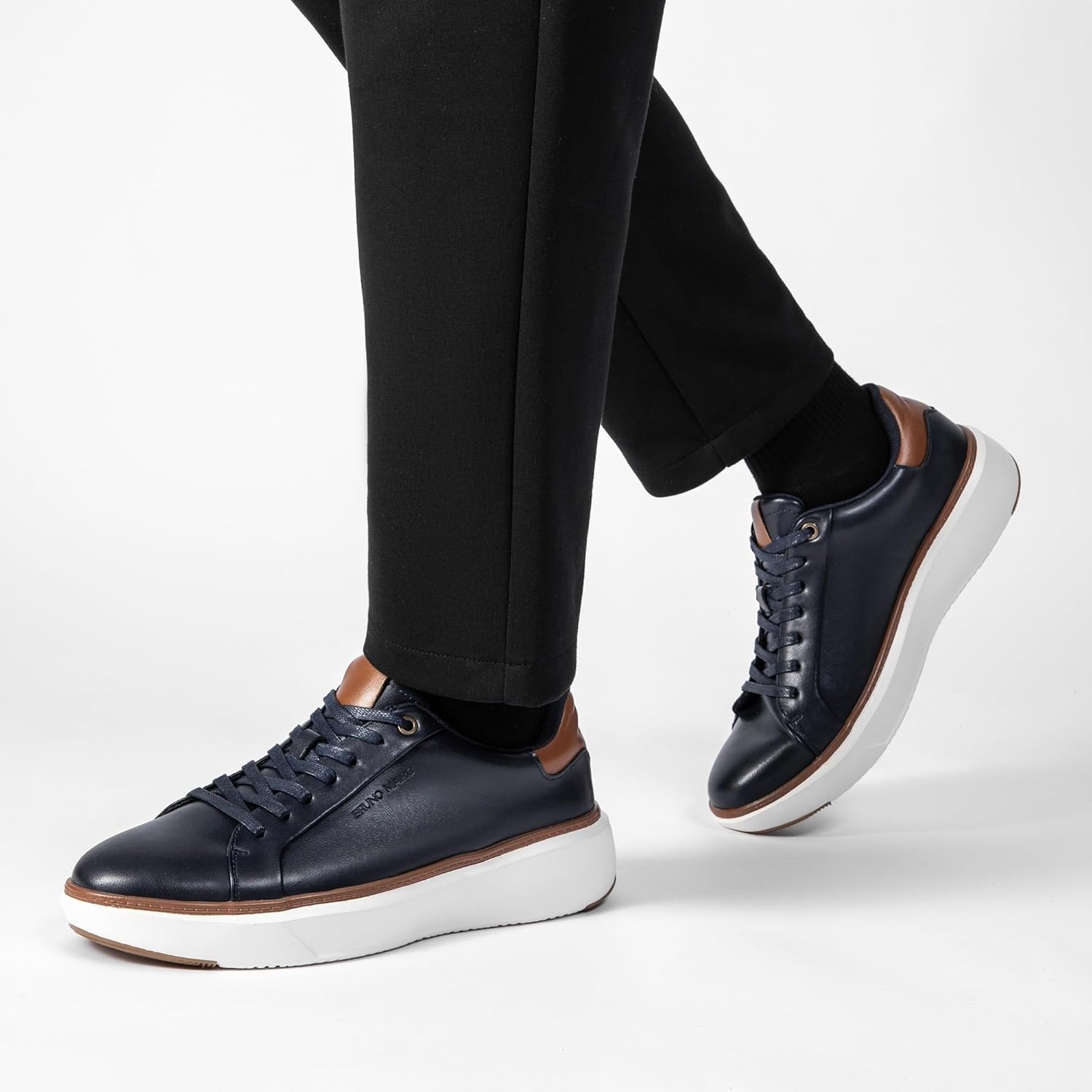 image:imageBruno Marc Mens Dress Fashion Sneakers Casual ShoesNavy