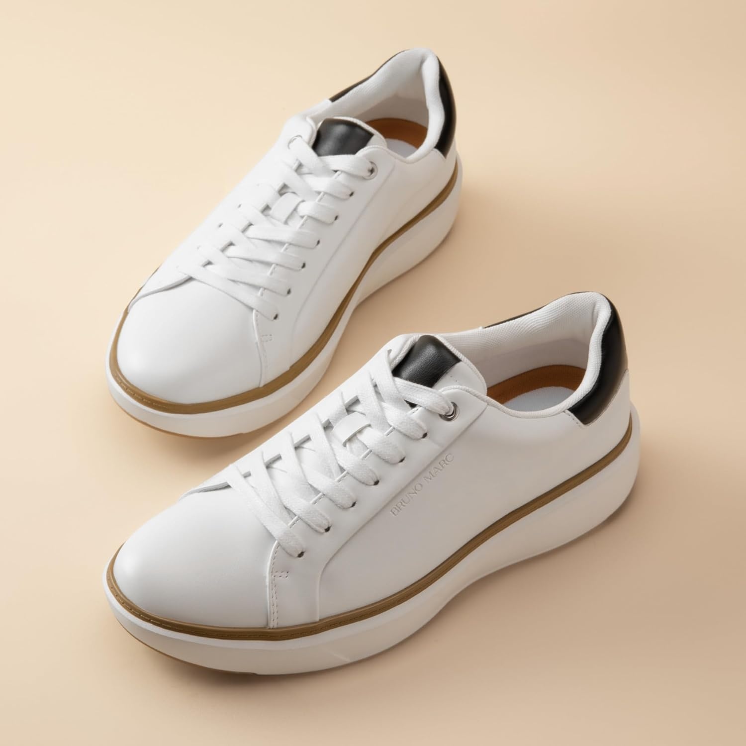 image:imageBruno Marc Mens Dress Fashion Sneakers Casual ShoesWhite