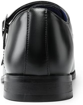 image:imageBruno Marc Mens Dress Loafer Shoes Monk Strap Slip On Loafers2Black