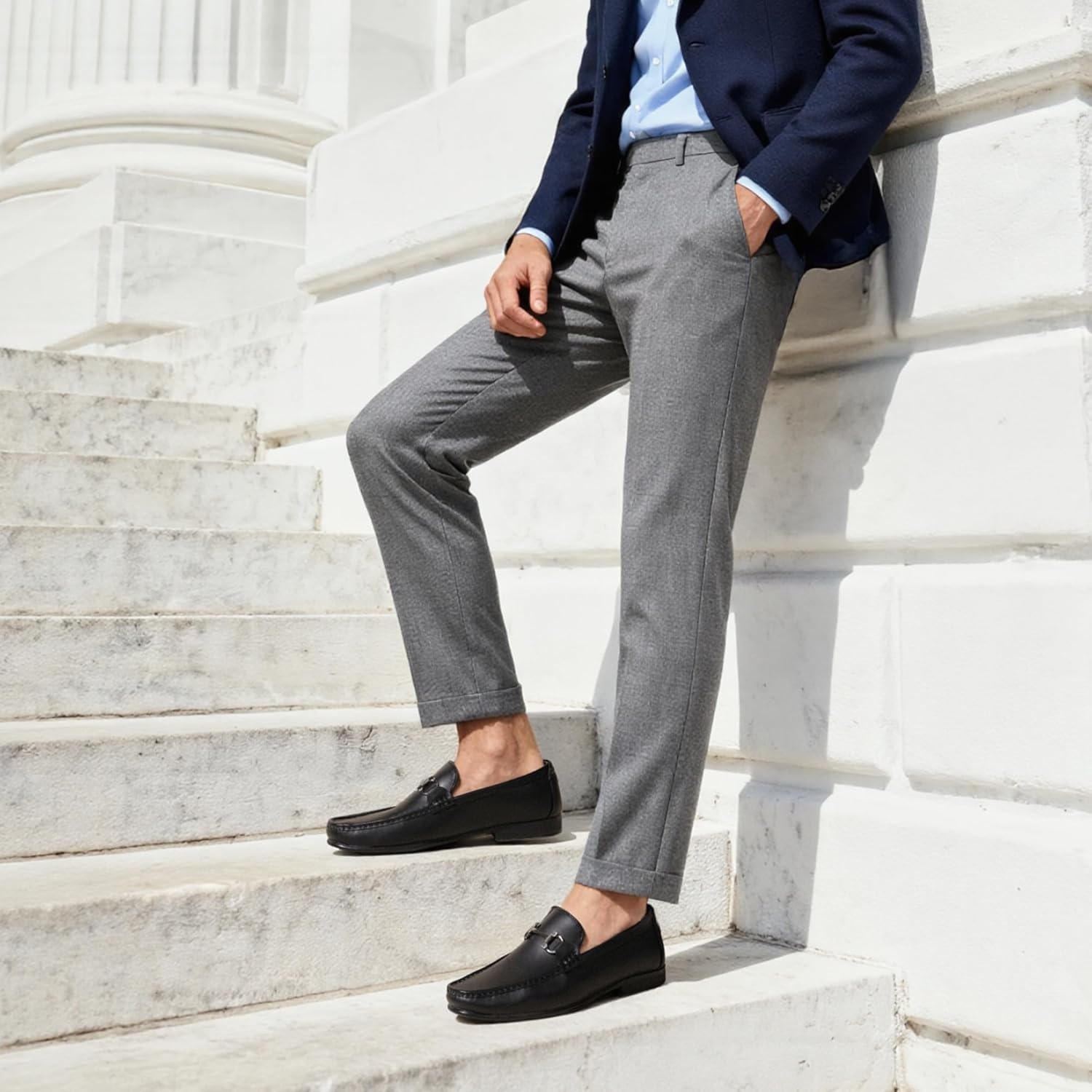 image:imageBruno Marc Mens Dress Loafers Slip On Casual Driving LoaferBlack