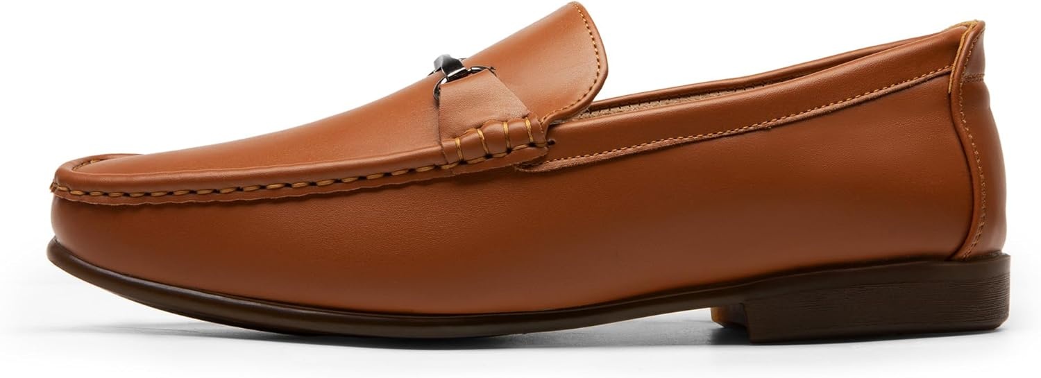 image:imageBruno Marc Mens Dress Loafers Slip On Casual Driving LoaferTan