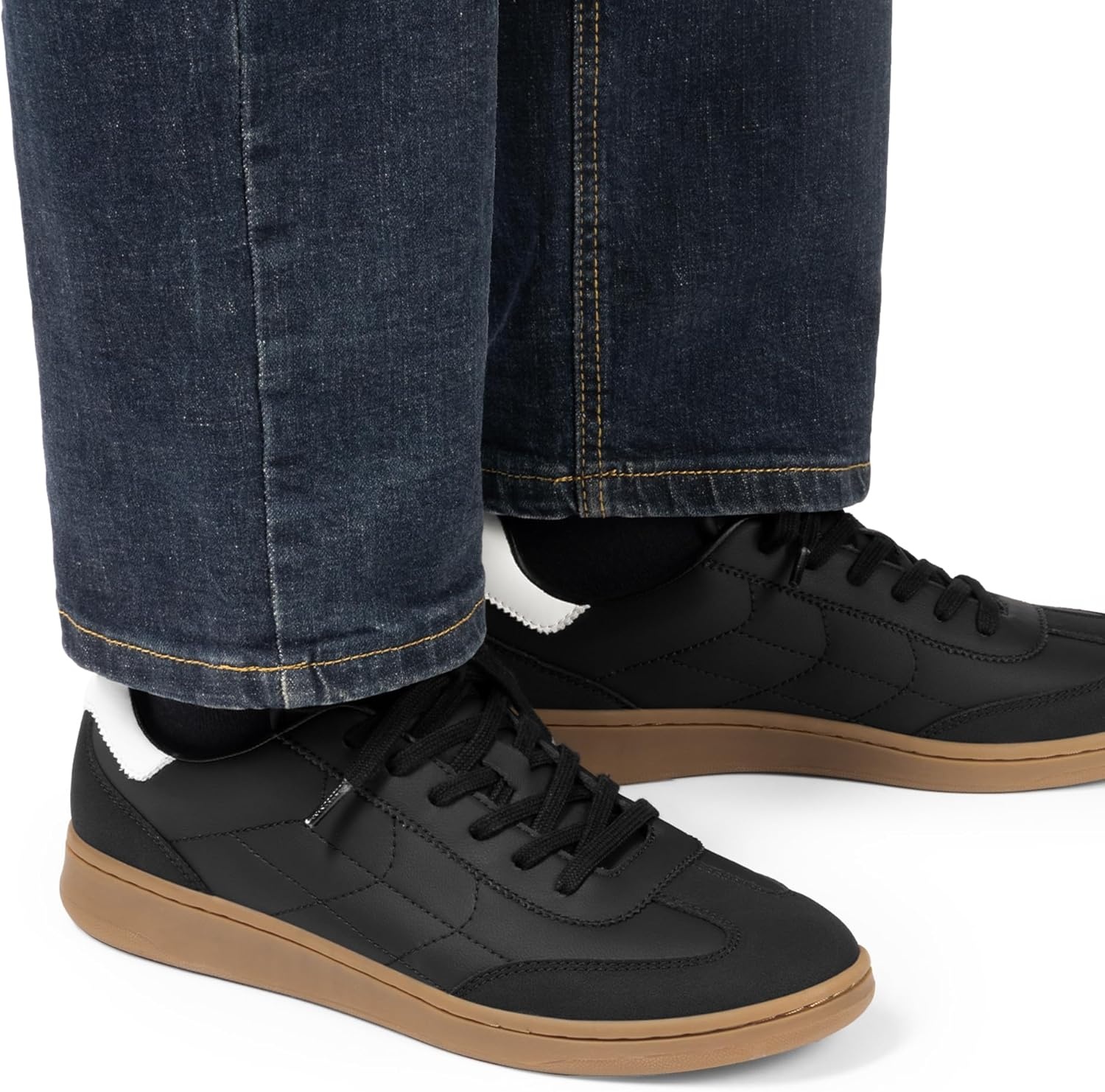image:imageBruno Marc Mens Fashion Sneakers Casual Dress Shoes Lightweight Breathable Comfortable ShoesBlack