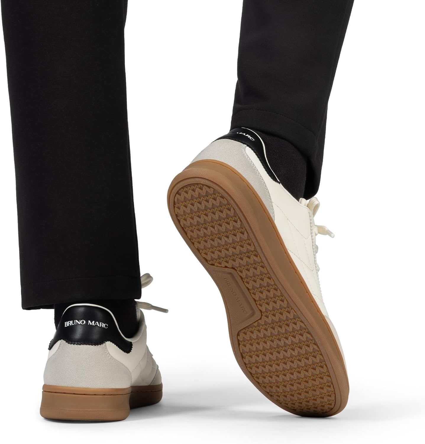 image:imageBruno Marc Mens Fashion Sneakers Casual Dress Shoes Lightweight Breathable Comfortable ShoesWhite