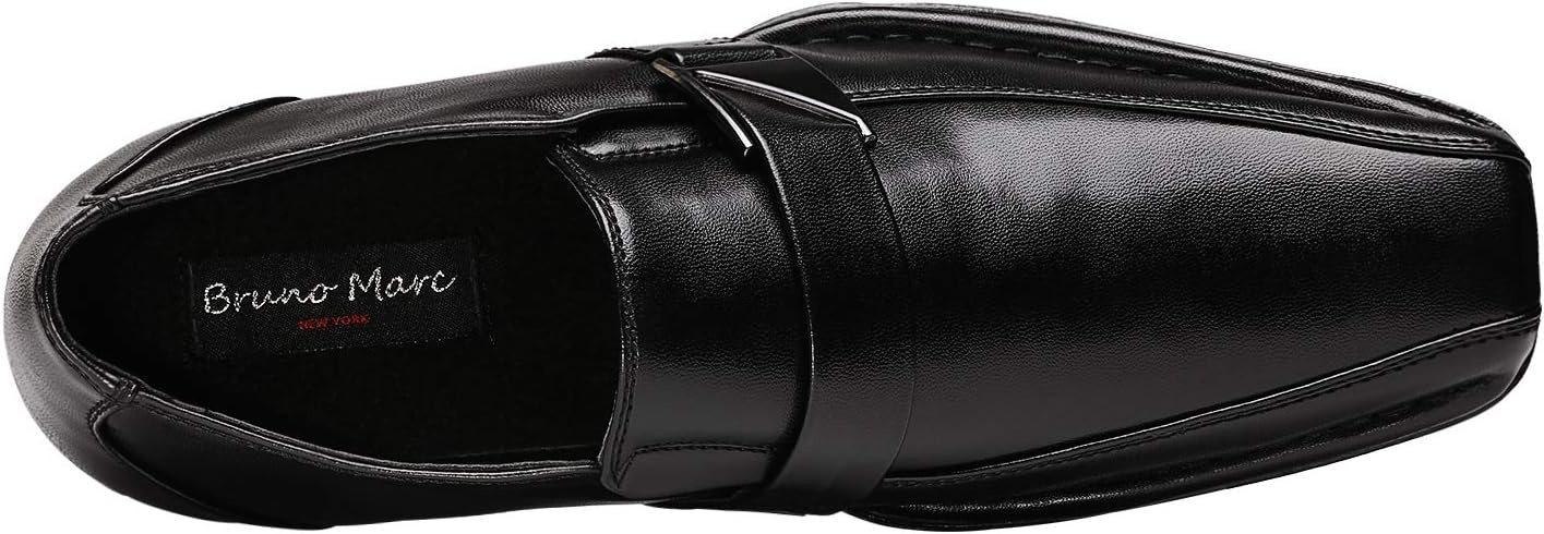 image:imageBruno Marc Mens Giorgio Classic Slipon Dress Loafers ShoesBlack
