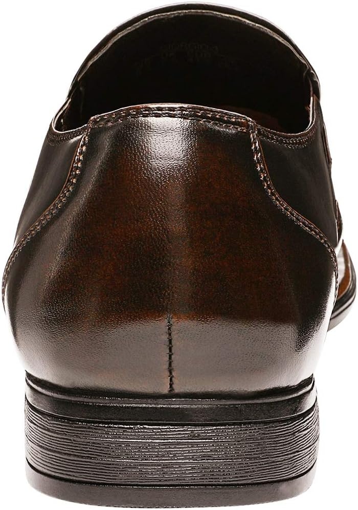 image:imageBruno Marc Mens Giorgio Classic Slipon Dress Loafers ShoesDark Brown