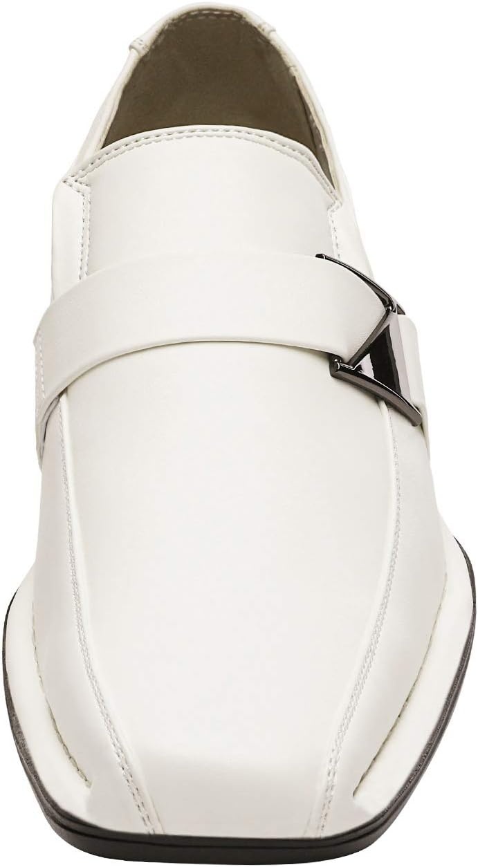 image:imageBruno Marc Mens Giorgio Classic Slipon Dress Loafers ShoesWhite