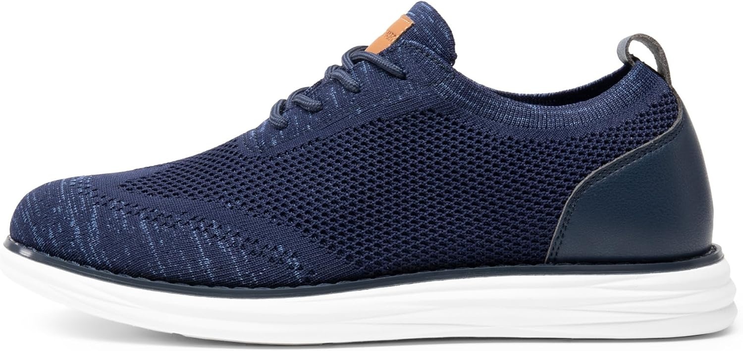 image:imageBruno Marc Mens Grand02 KnitFlex Lightweight Walking ShoesDarkBlue