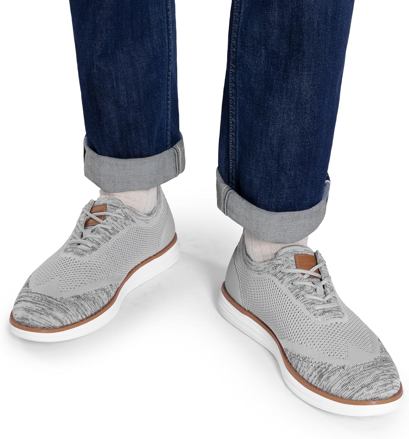 image:imageBruno Marc Mens Grand02 KnitFlex Lightweight Walking ShoesGrey