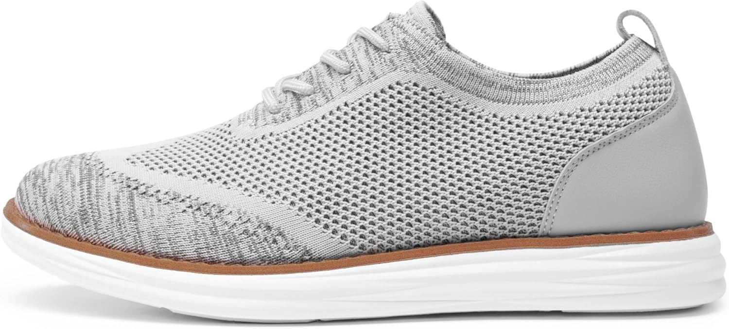 image:imageBruno Marc Mens Grand02 KnitFlex Lightweight Walking ShoesGrey