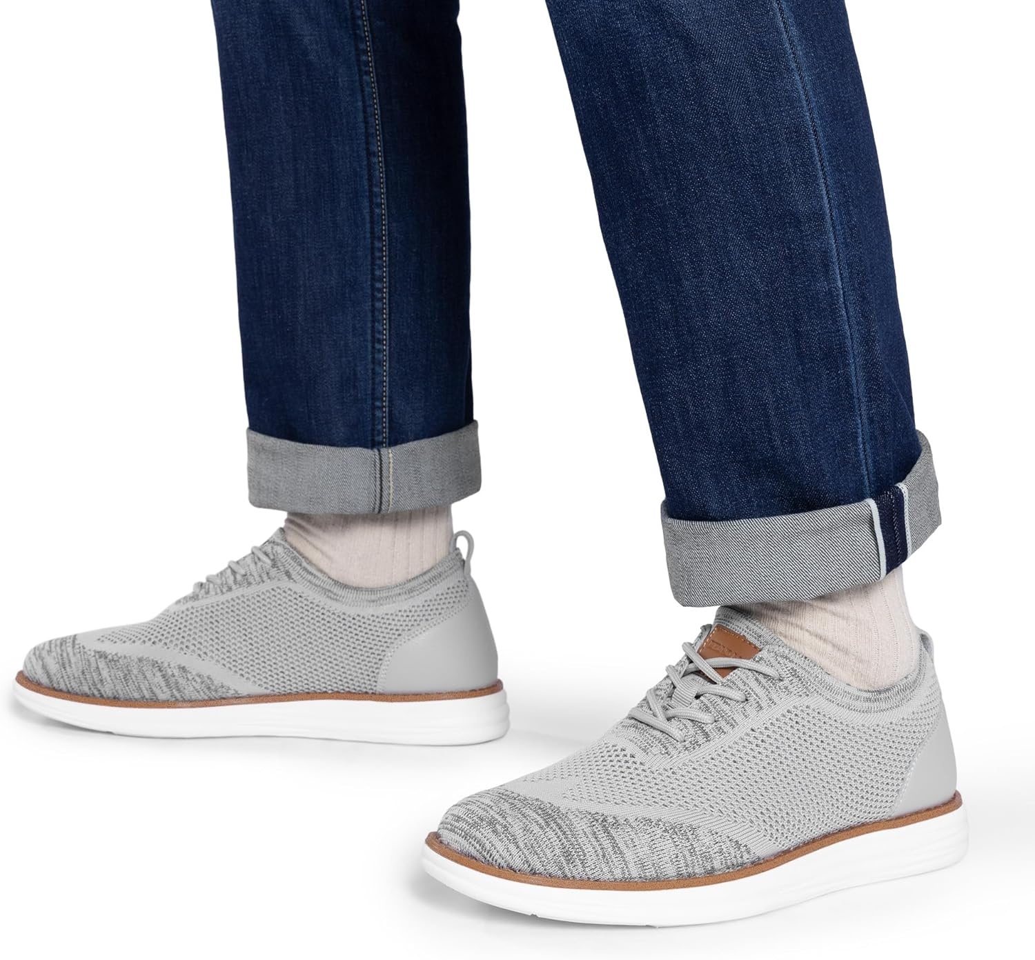 image:imageBruno Marc Mens Grand02 KnitFlex Lightweight Walking ShoesGrey