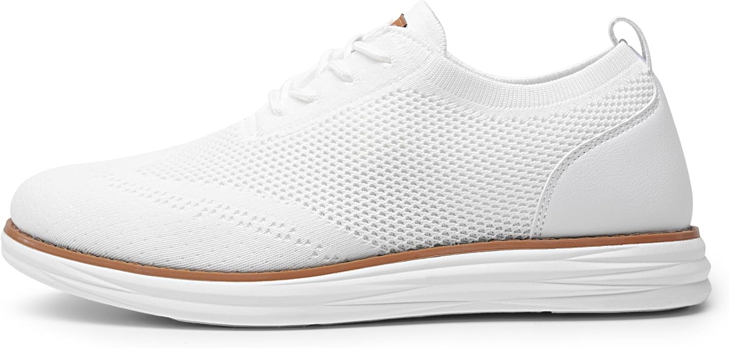 image:imageBruno Marc Mens Grand02 KnitFlex Lightweight Walking ShoesWhite