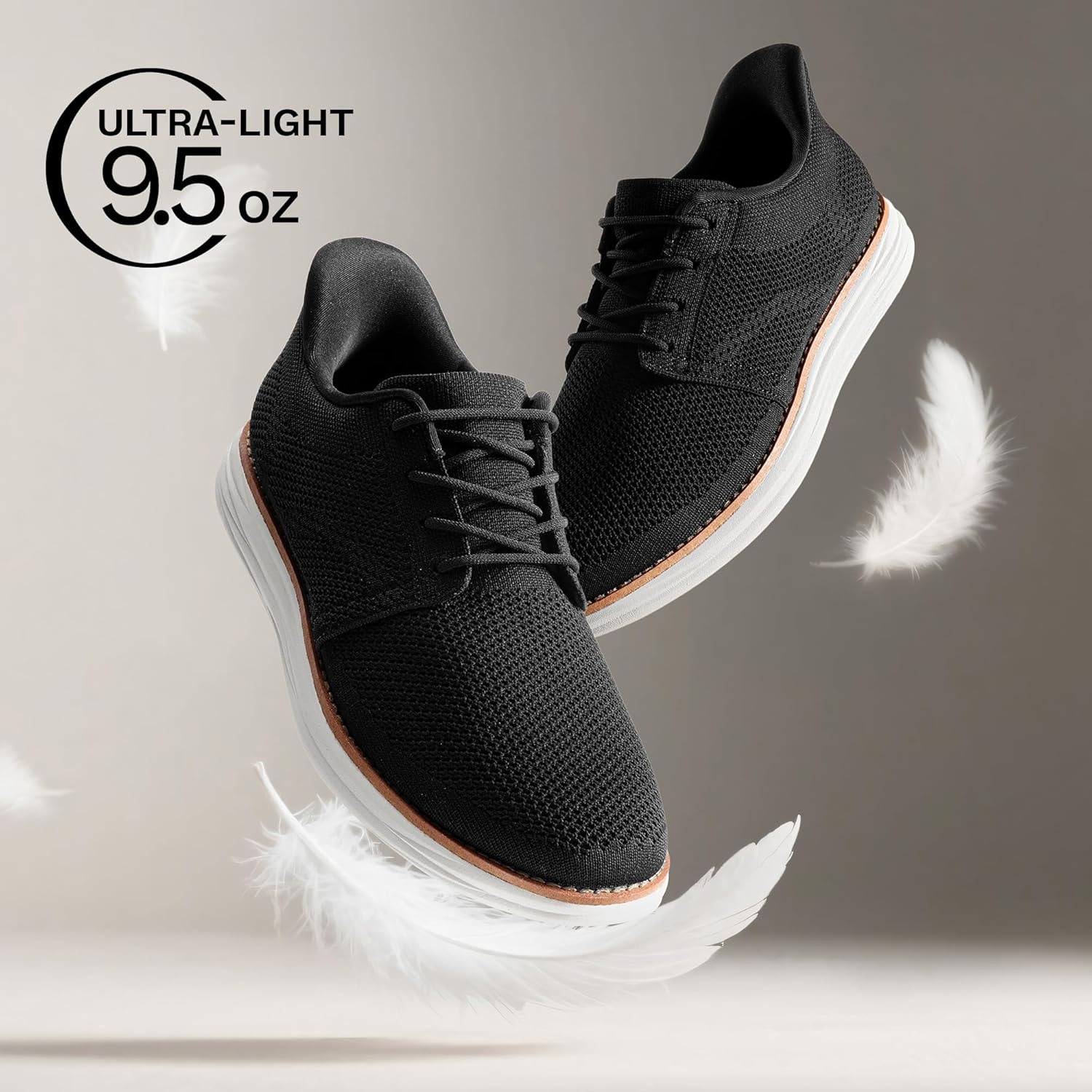 image:imageBruno Marc Mens Hands Free Slip On Casual Dress Shoes Mesh Sneakers Breathable Lightweight Comfortable Walking ShoesBlack