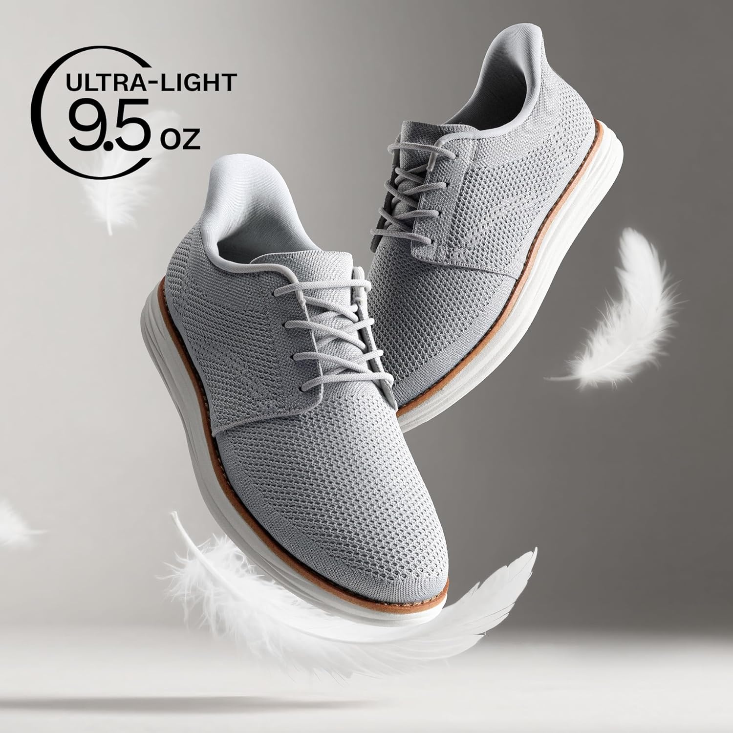 image:imageBruno Marc Mens Hands Free Slip On Casual Dress Shoes Mesh Sneakers Breathable Lightweight Comfortable Walking ShoesGrey
