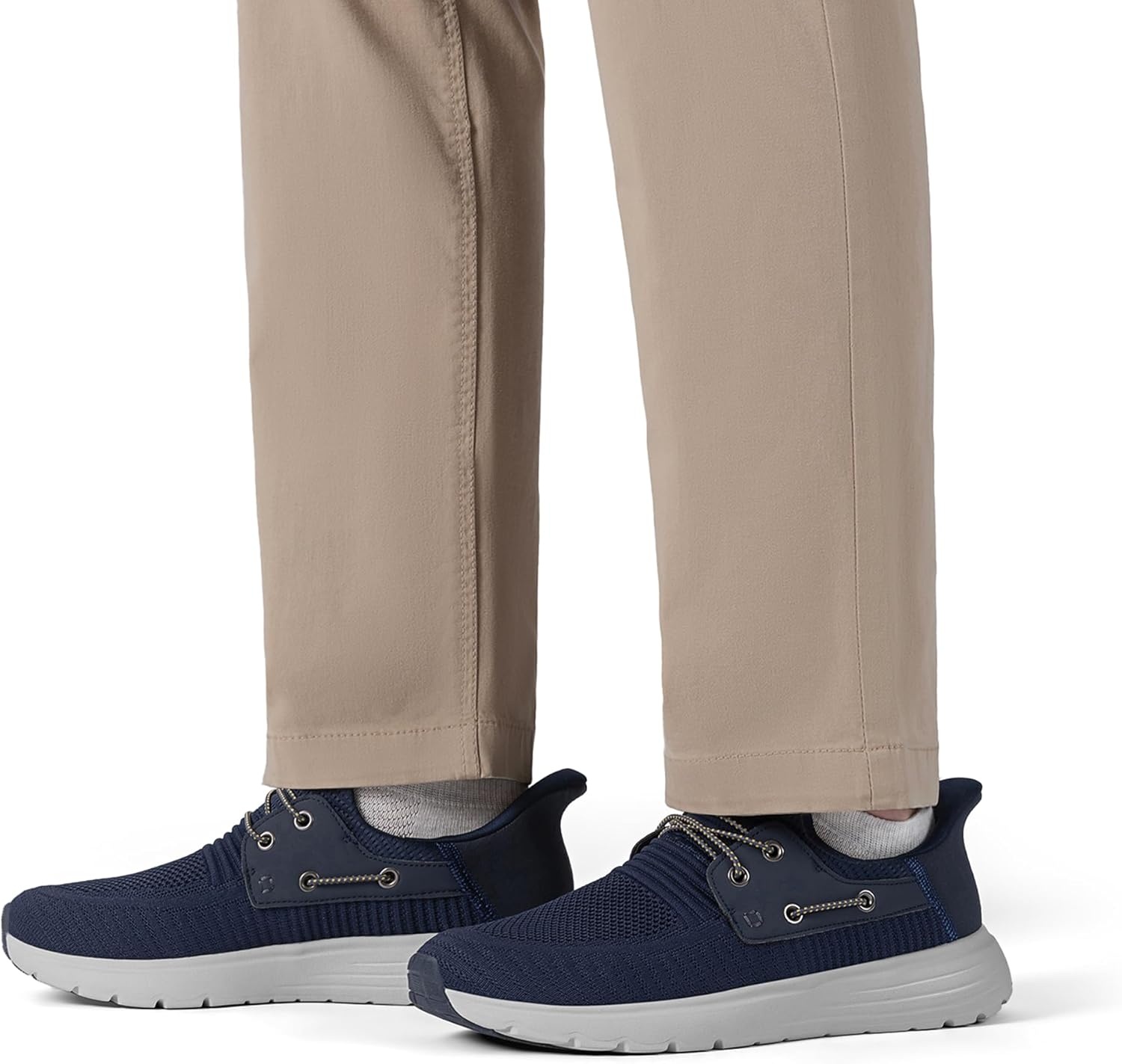 image:imageBruno Marc Mens Hands Free Slipon Loafers Casual Breathable SneakerDark Blue