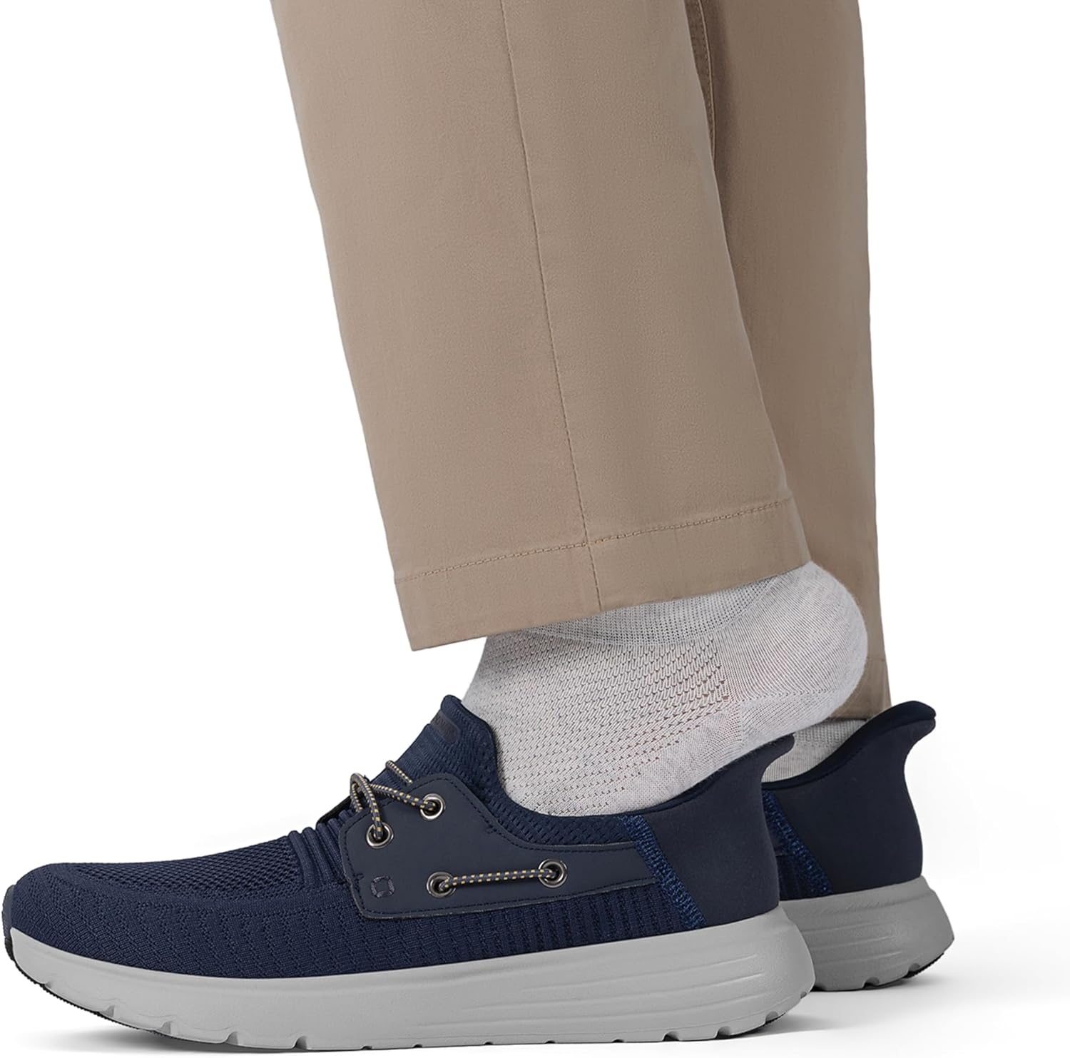 image:imageBruno Marc Mens Hands Free Slipon Loafers Casual Breathable SneakerDark Blue