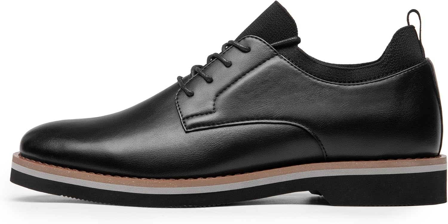 image:imageBruno Marc Mens LaceUp Comfortable Fashion Dress ShoesBlack