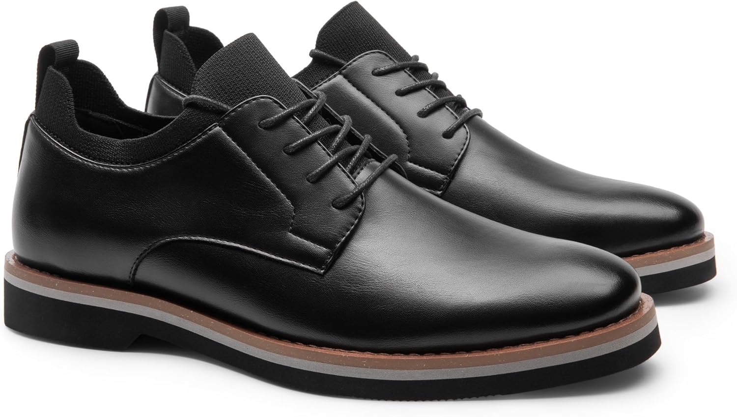image:imageBruno Marc Mens LaceUp Comfortable Fashion Dress ShoesBlack