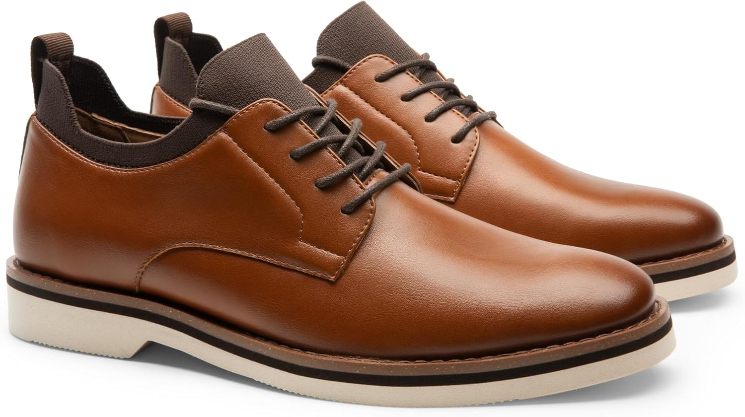 image:imageBruno Marc Mens LaceUp Comfortable Fashion Dress ShoesBrown