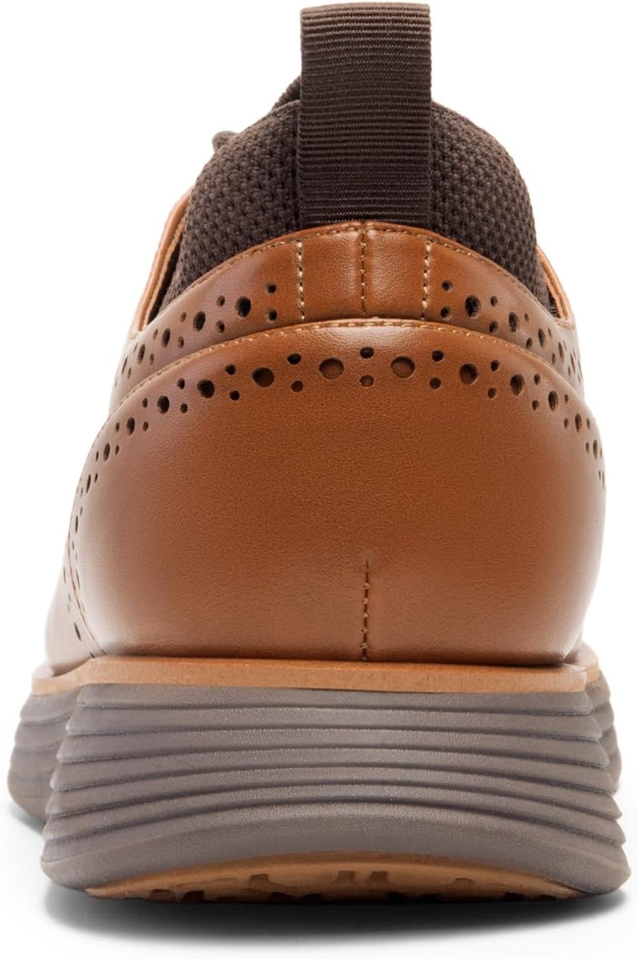 image:imageBruno Marc Mens MaxFlex Dress Sneakers Oxfords Casual Wingtip Brogue ShoesLight BrownCoffee