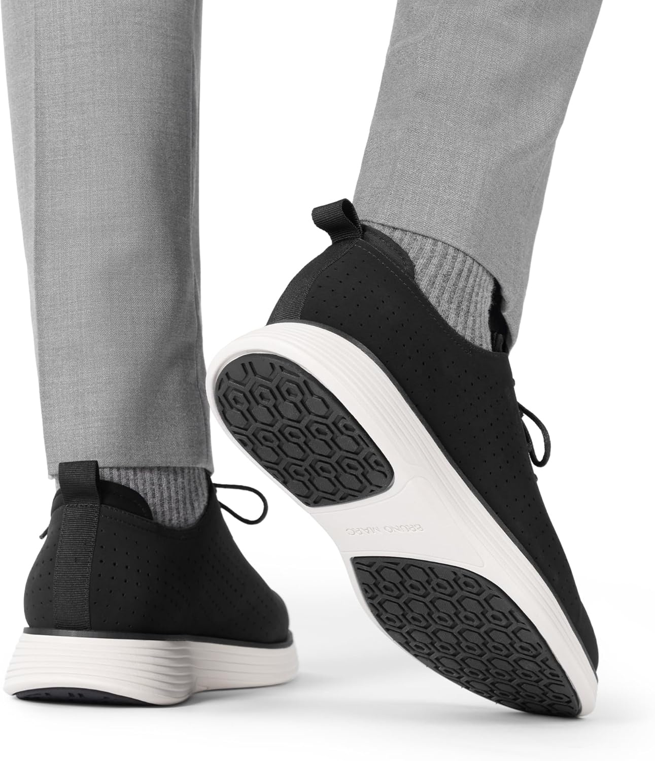 image:imageBruno Marc Mens MaxFlex Fashion Dress Sneakers Oxfords Classic Casual ShoesBlacknubuck
