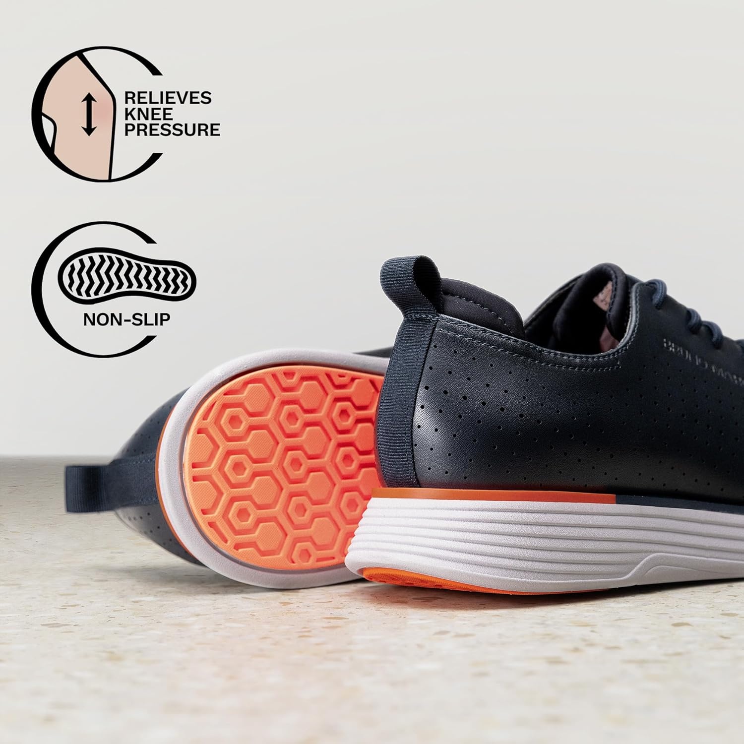 image:imageBruno Marc Mens MaxFlex Fashion Dress Sneakers Oxfords Classic Casual ShoesBlue