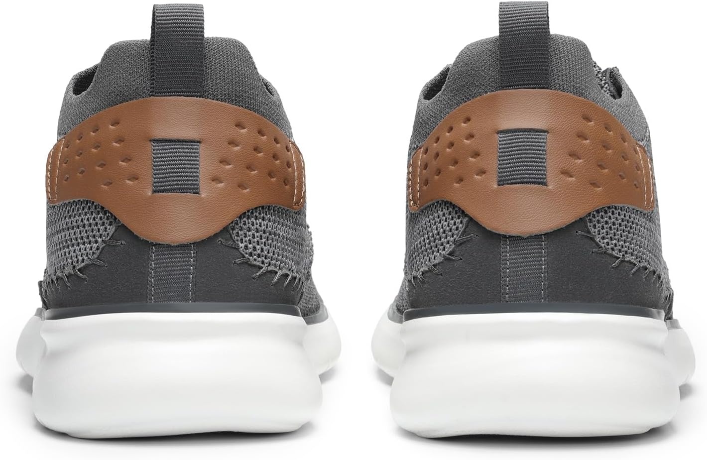 image:imageBruno Marc Mens Mesh Fabric Fashion Sneakers Casual Oxfords Lightweight Breathable Versatile Walking ShoesDarkGrey