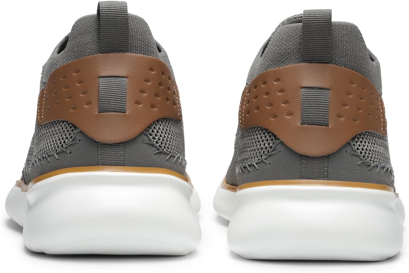 image:imageBruno Marc Mens Mesh Fabric Fashion Sneakers Casual Oxfords Lightweight Breathable Versatile Walking ShoesGrey