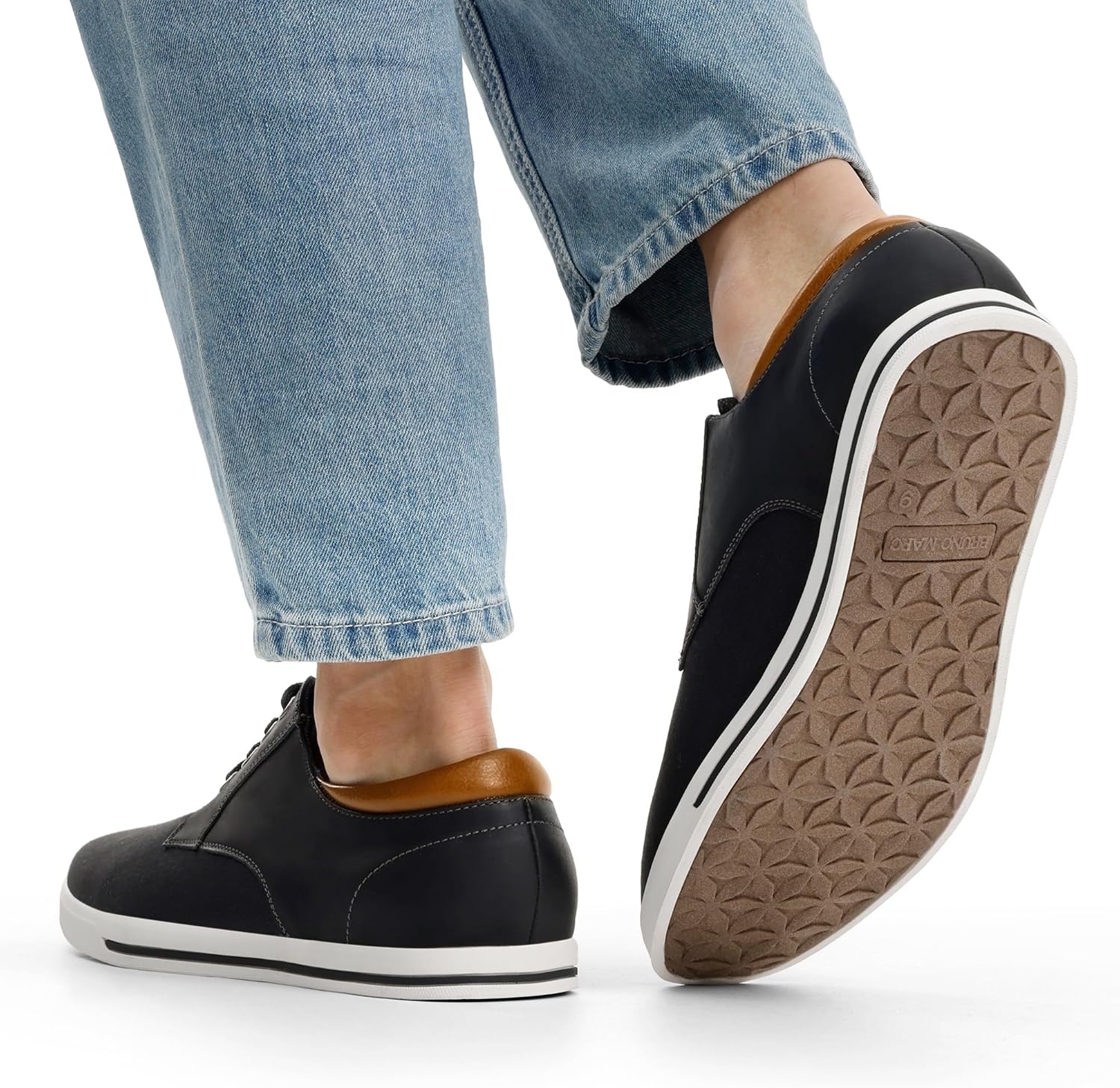 image:imageBruno Marc Mens Oxfords Sneakers Casual Dress ShoesBlack