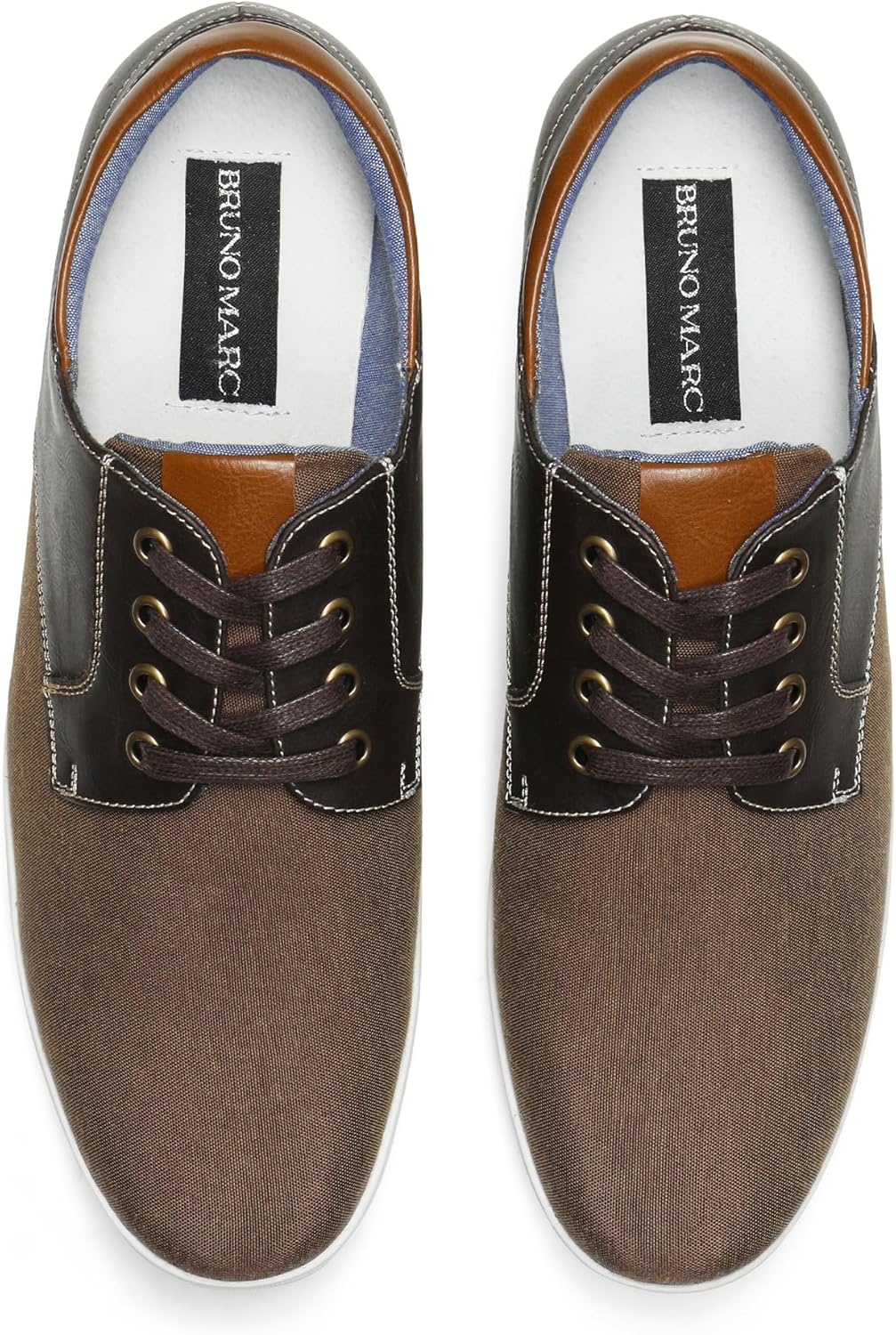 image:imageBruno Marc Mens Oxfords Sneakers Casual Dress ShoesDark Brown