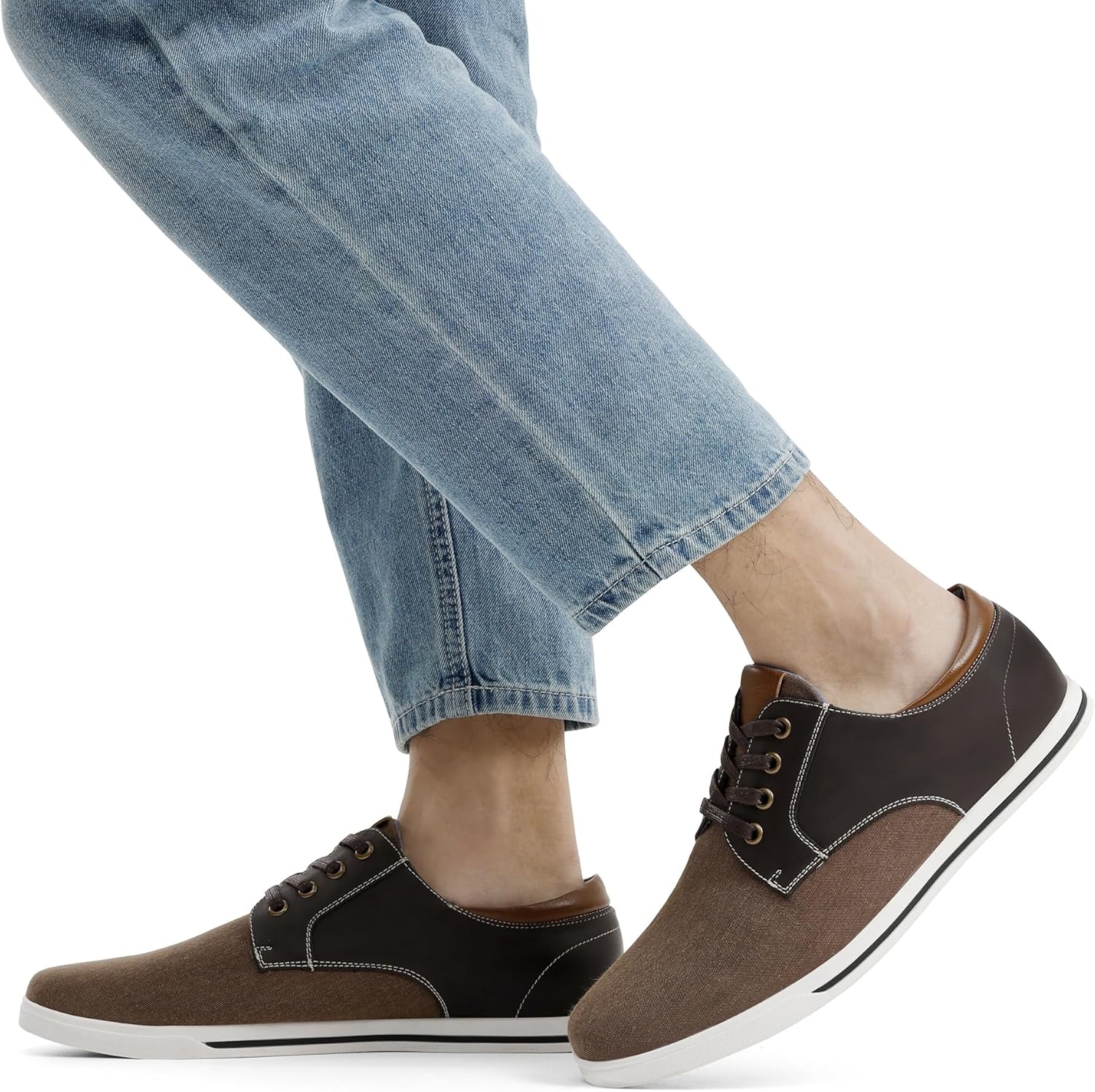 image:imageBruno Marc Mens Oxfords Sneakers Casual Dress ShoesDark Brown