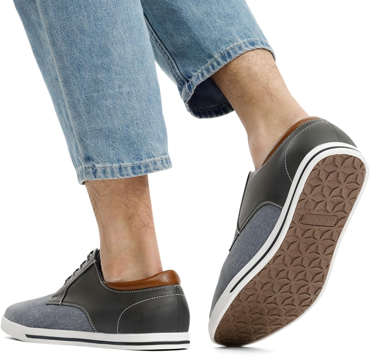 image:imageBruno Marc Mens Oxfords Sneakers Casual Dress ShoesGrey