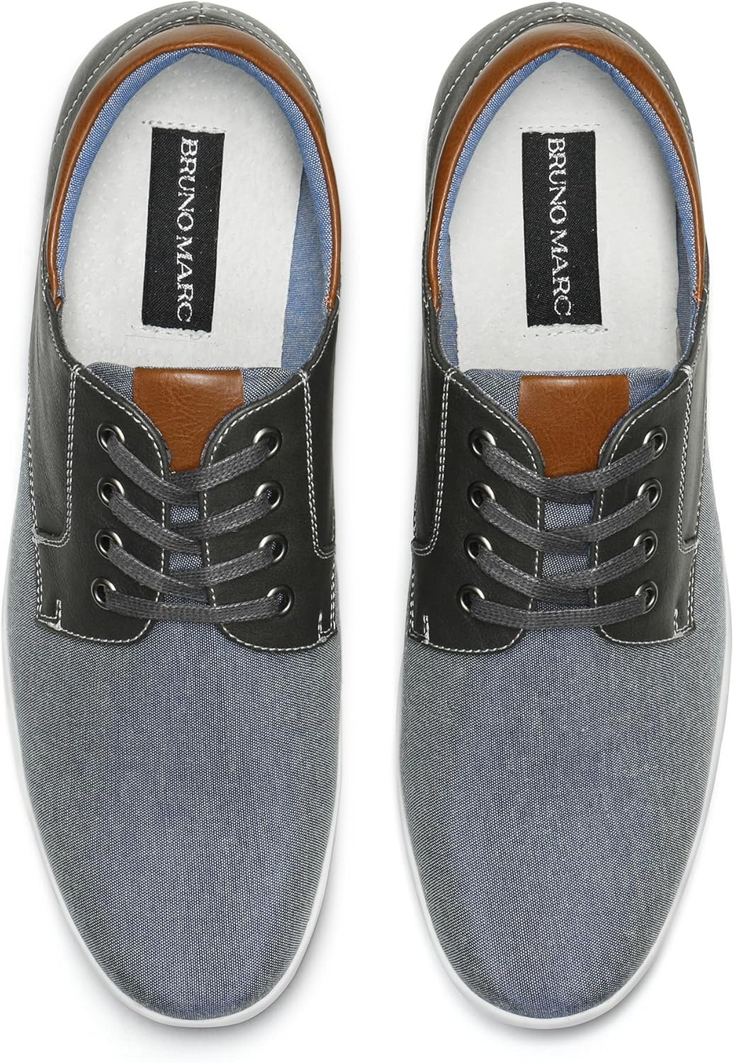 image:imageBruno Marc Mens Oxfords Sneakers Casual Dress ShoesGrey