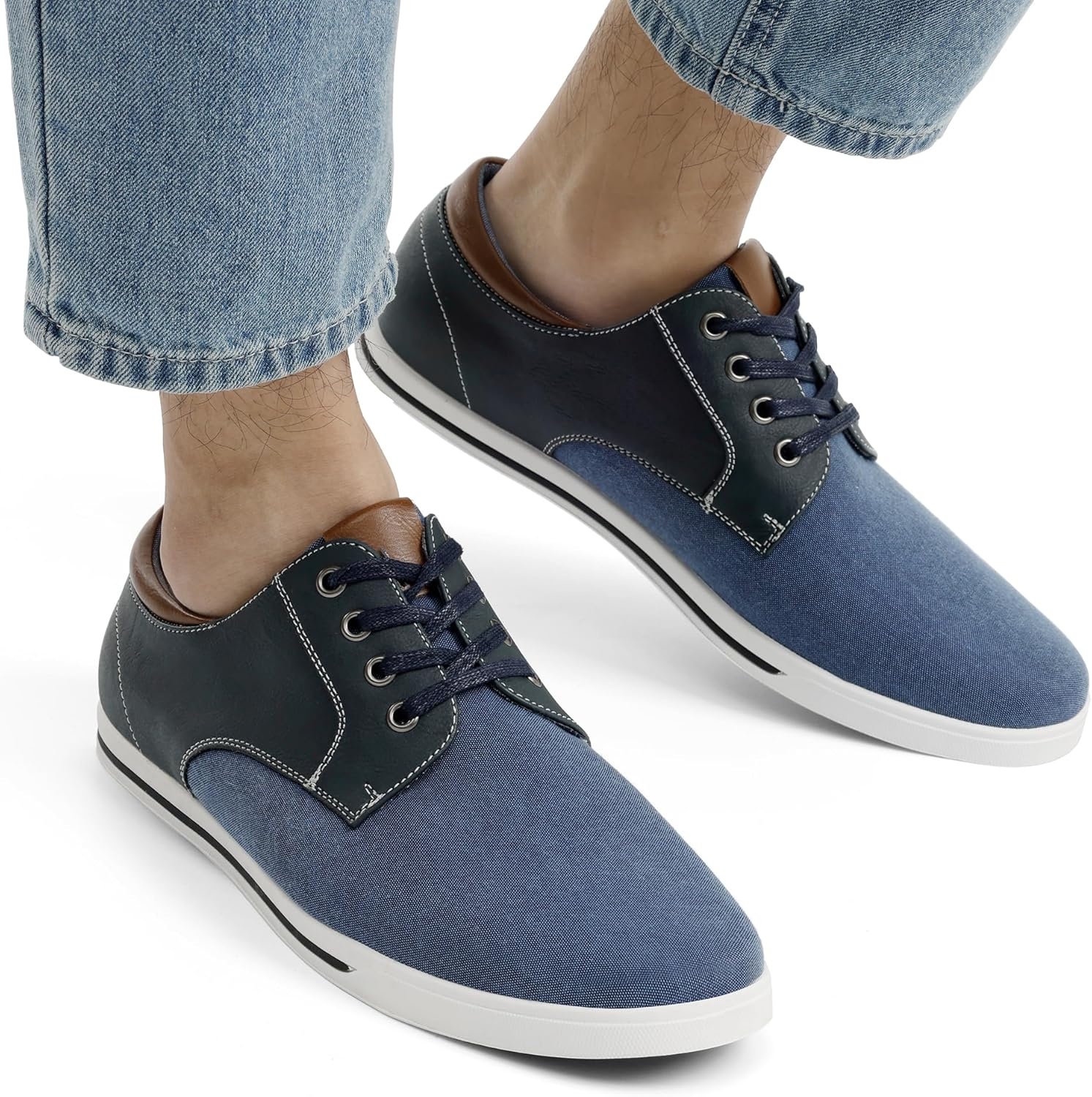 image:imageBruno Marc Mens Oxfords Sneakers Casual Dress ShoesNavy