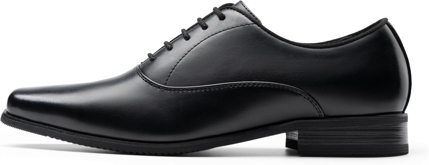 image:imageBruno Marc Mens PlainToe Lace Up Dress OxfordsBlack