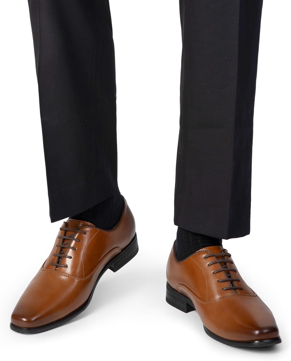 image:imageBruno Marc Mens PlainToe Lace Up Dress OxfordsBrown
