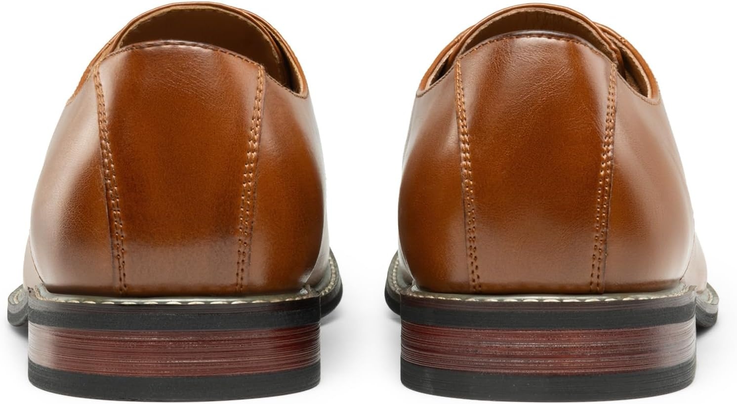 image:imageBruno Marc Mens Prince Classic Modern Formal Oxford Lace Up Dress ShoesBrown