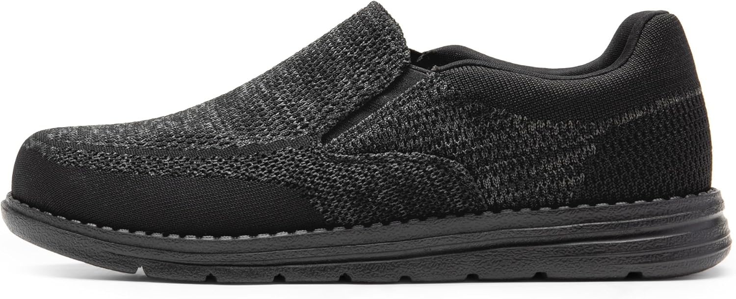 image:imageBruno Marc Mens Slipon Loafers Casual Lightweight Stretch ShoesBlack