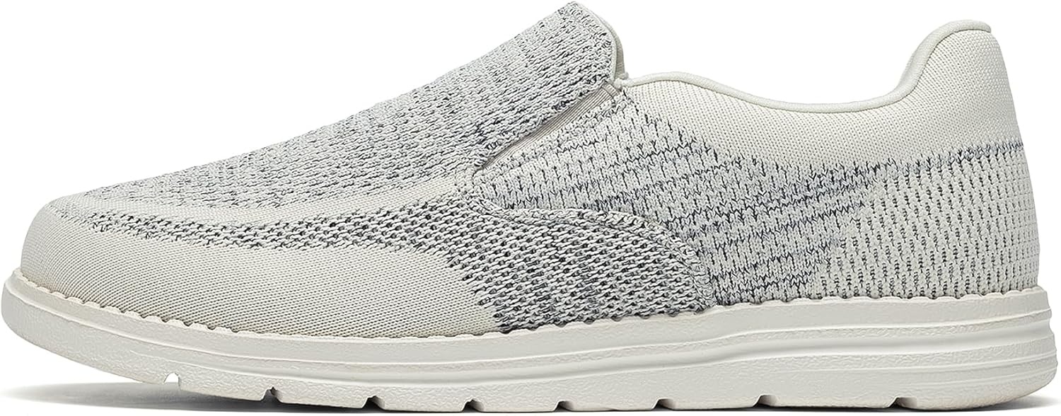 image:imageBruno Marc Mens Slipon Loafers Casual Lightweight Stretch ShoesLight Grey