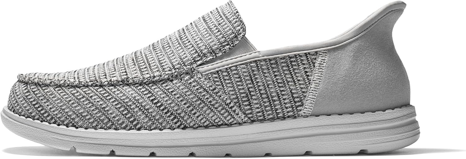 image:imageBruno Marc Mens Slipon Loafers Step in Casual Shoes for Men Hands FreeDark Grey