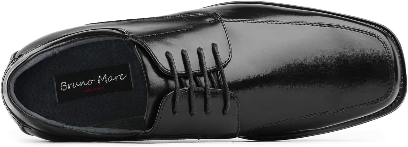 image:imageBruno Marc Mens Square Toe Classic Business Dress ShoesBlack