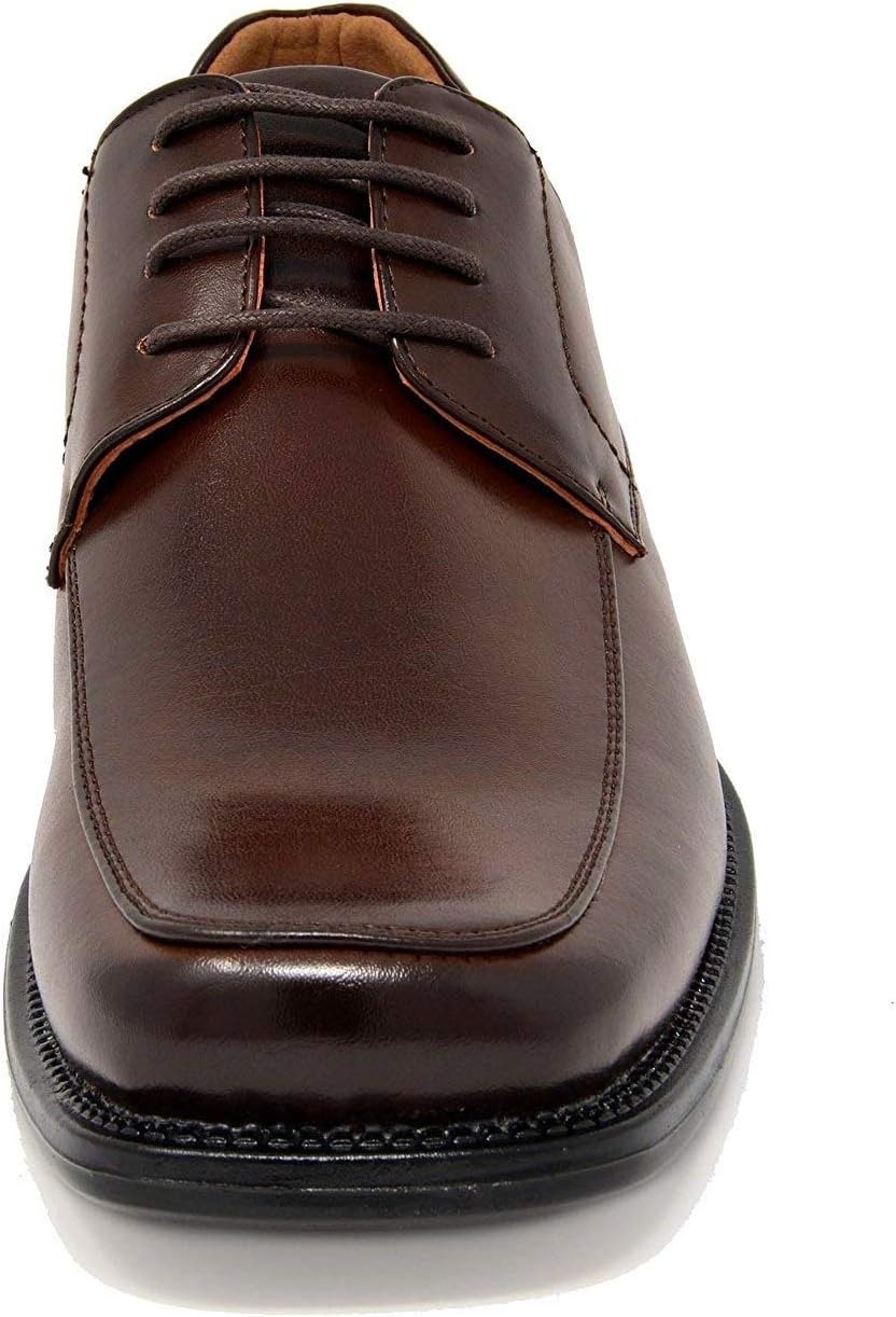 image:imageBruno Marc Mens Square Toe Classic Business Dress ShoesDark Brown