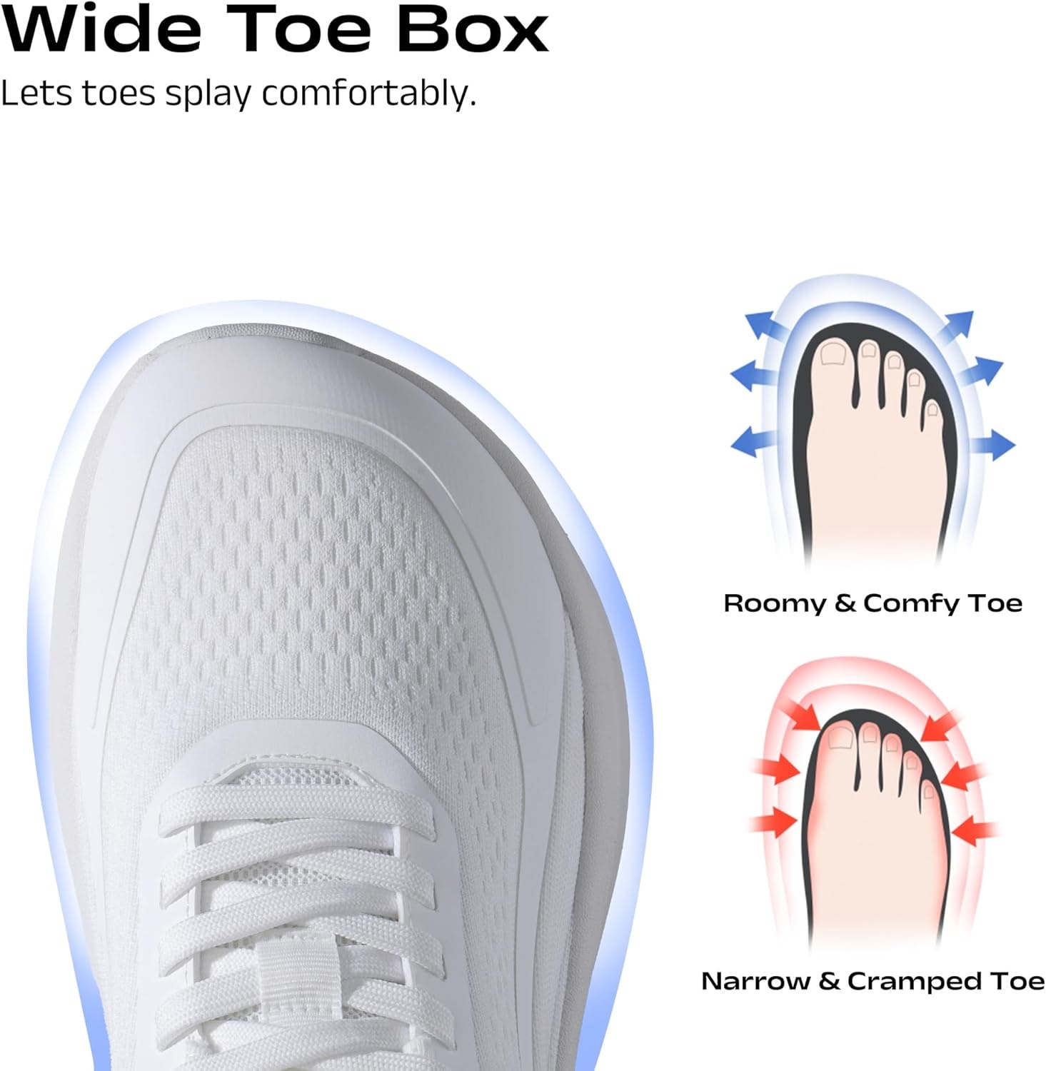 image:imageBruno Marc Mens Walking Running Tennis Cushioning Shoes Slipon Athletic Gym Workout Jogging Comfortable SneakersWhite