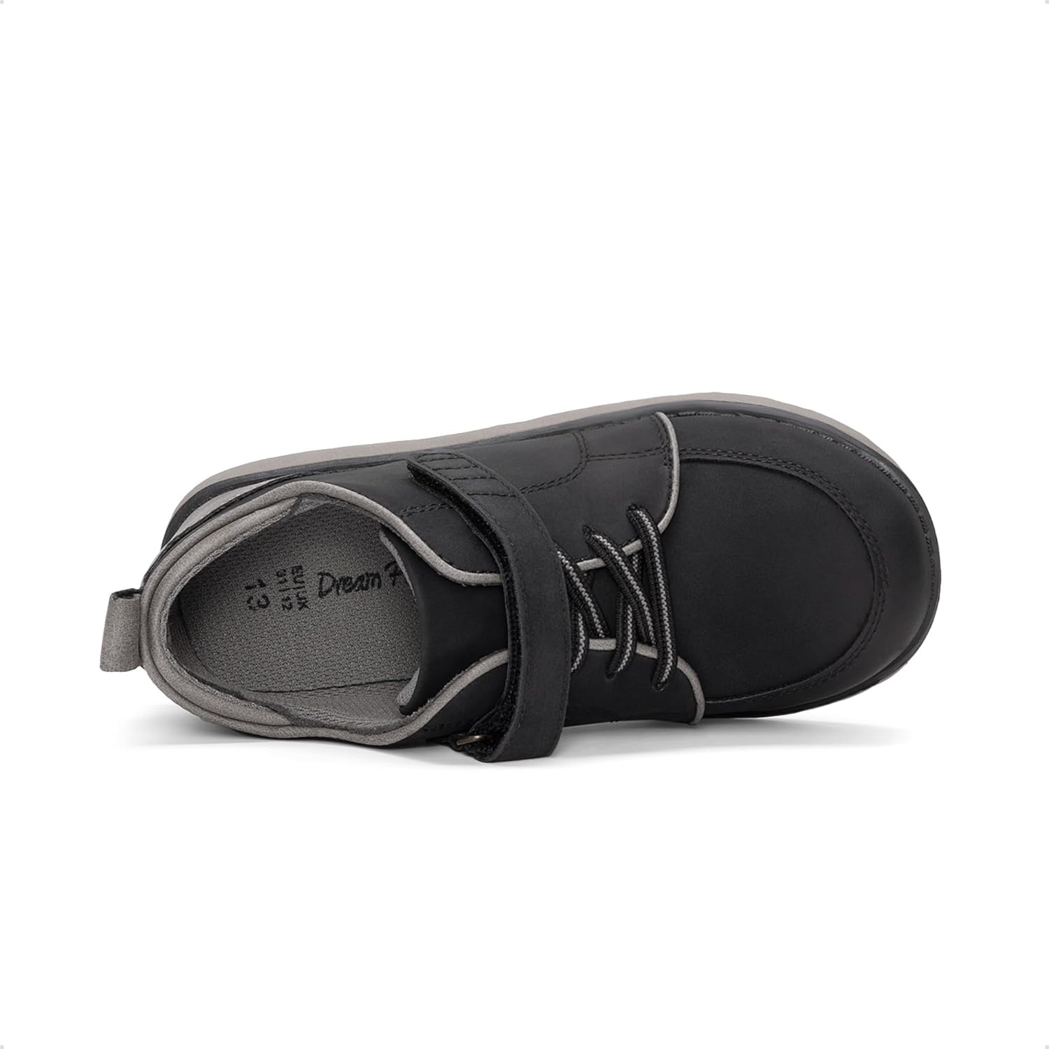 image:imageDREAM PAIRS Boys Dress Shoes Sneaker Casual Oxfords Formal School Uniform Shoes for Toddler Little KidBlack