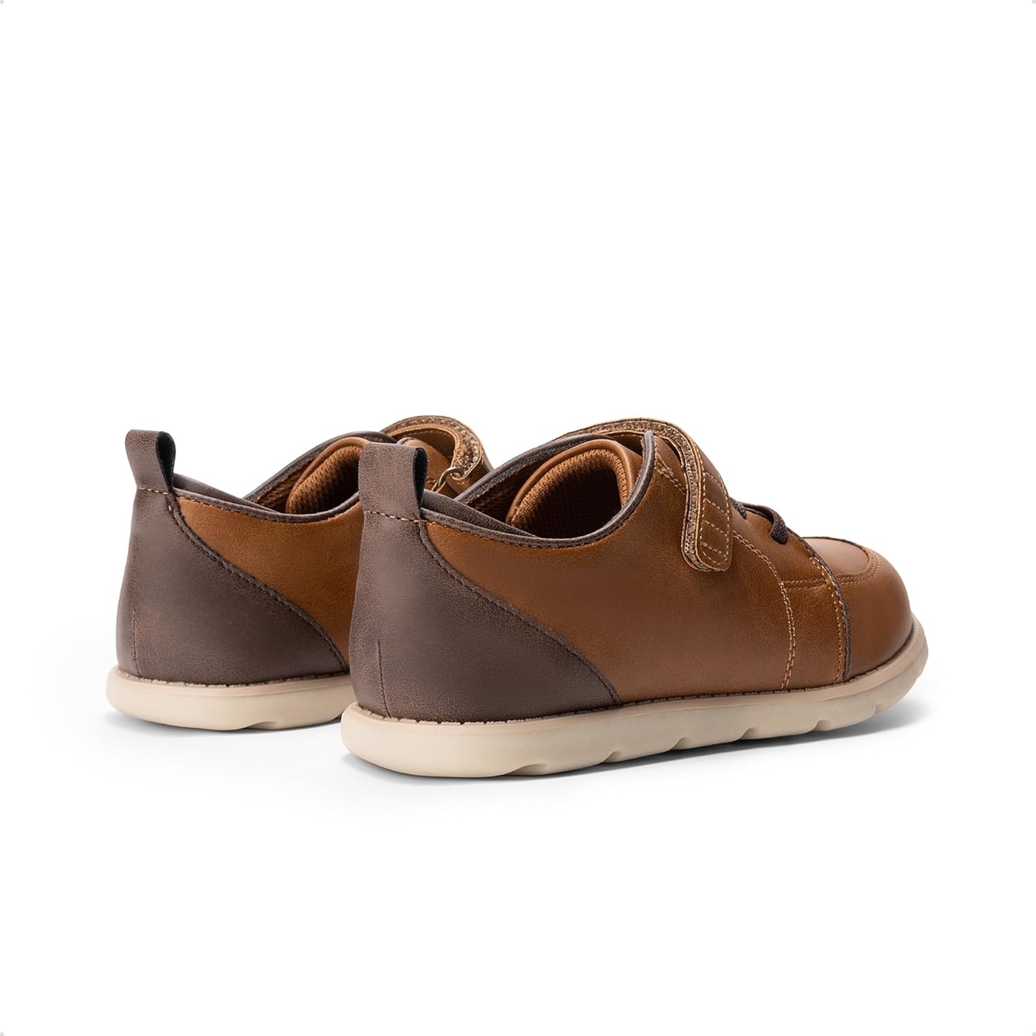 image:imageDREAM PAIRS Boys Dress Shoes Sneaker Casual Oxfords Formal School Uniform Shoes for Toddler Little KidBrown
