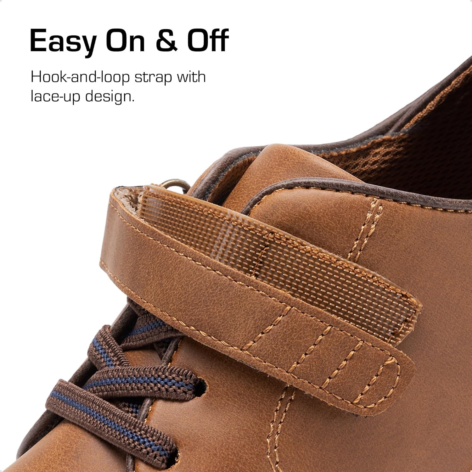 image:imageDREAM PAIRS Boys Dress Shoes Sneaker Casual Oxfords Formal School Uniform Shoes for Toddler Little KidBrown