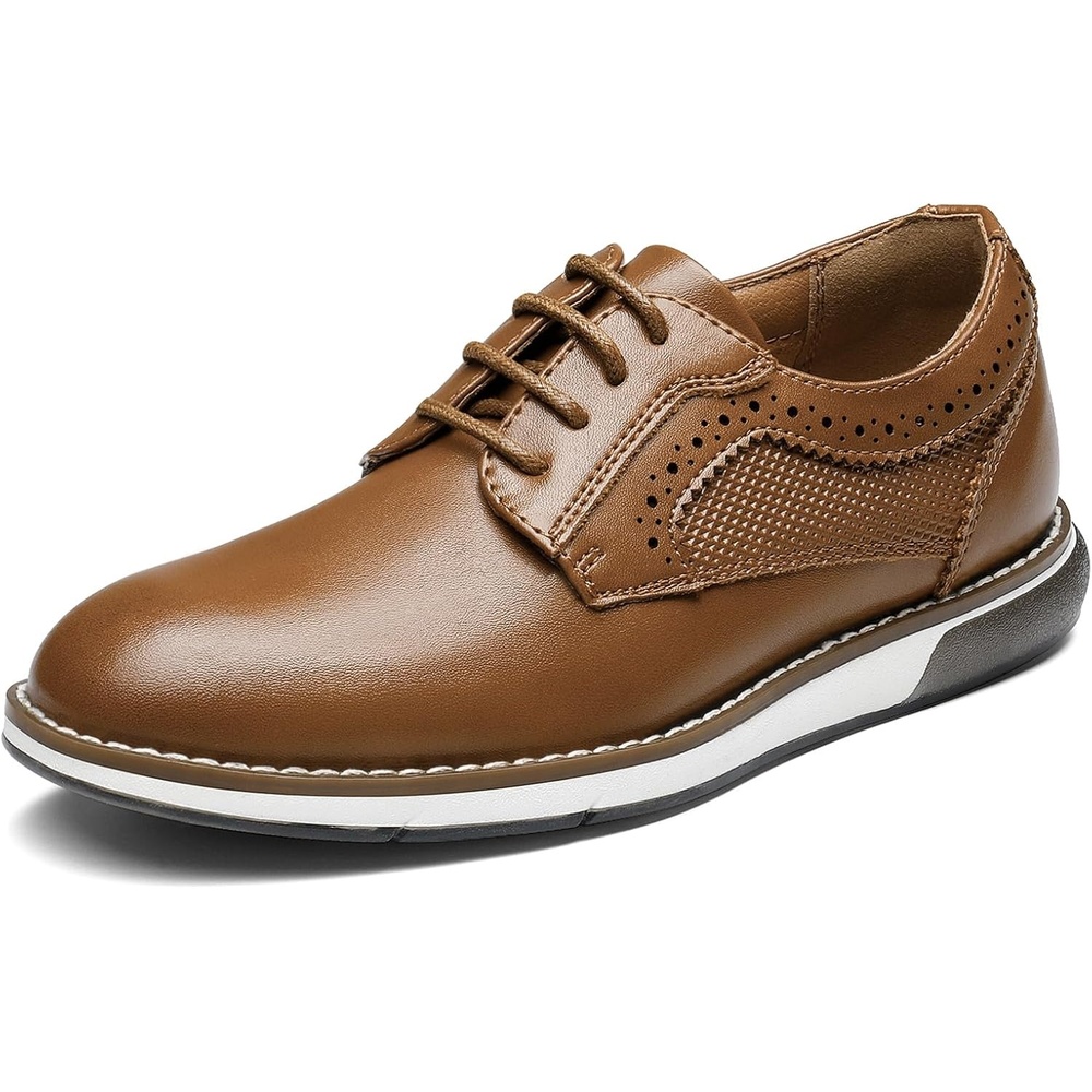 image:imageBruno Marc Boys Casual Dress Oxford Comfort Uniform Formal Sneaker ShoesBrown