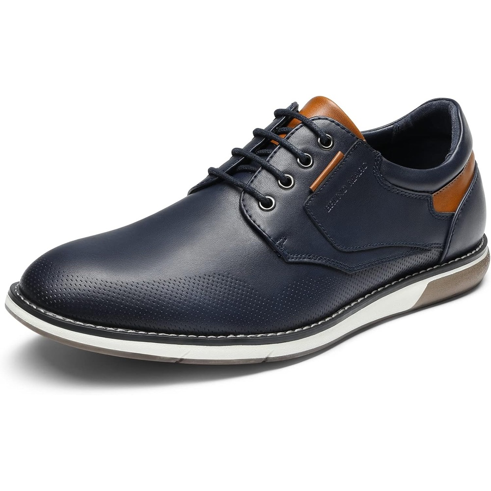 image:imageBruno Marc Mens Casual Dress Oxfords Shoes Business Formal Derby SneakersBlue