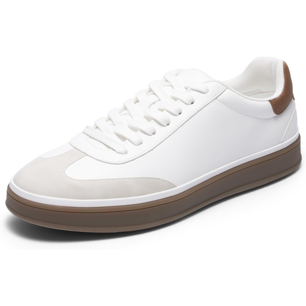 image:imageBruno Marc Mens Casual Sneakers Comfortable Casual Dress Shoes Business Casual Shoes for Men Fashion SneakersWhite