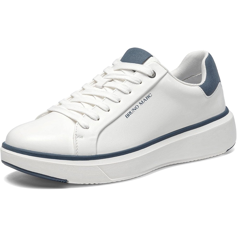 image:imageBruno Marc Mens Dress Fashion Sneakers Casual ShoesWhiteBlue
